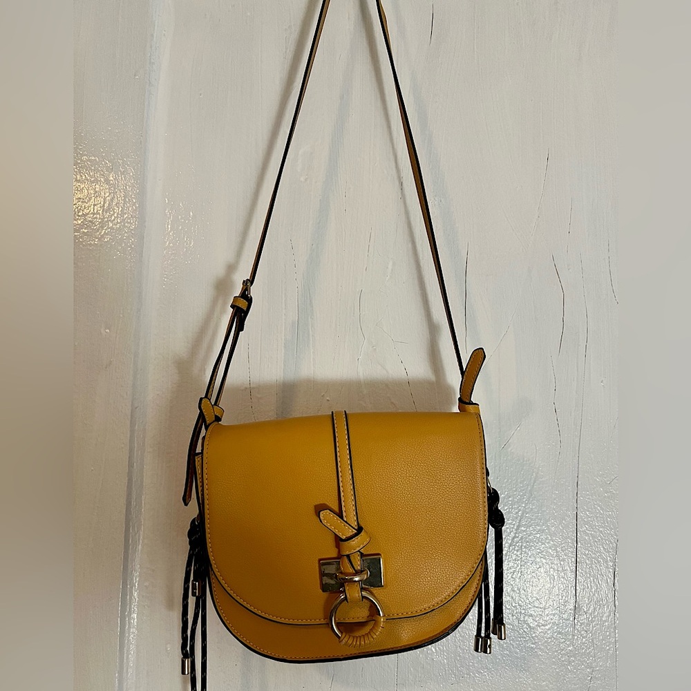 Golden Yellow Zara Crossbody Everyday Purse